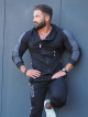 Bluza z kapturem K097 czarna MITARE PRO MAN