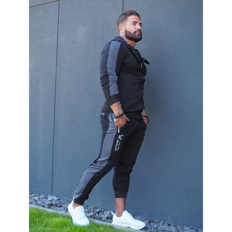 Bluza z kapturem K097 czarna MITARE PRO MAN