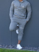 Bluza z kapturem K088 ciemnoszara MITARE PRO MAN