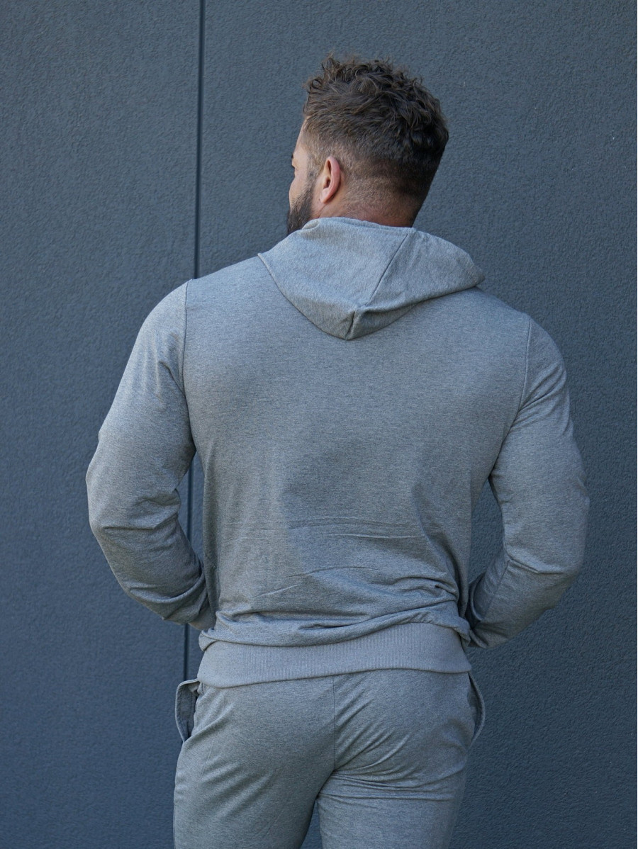 Bluza z kapturem K088 ciemnoszara MITARE PRO MAN