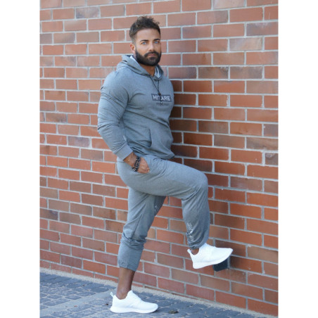 Bluza z kapturem K103 ciemnoszara MITARE PRO MAN