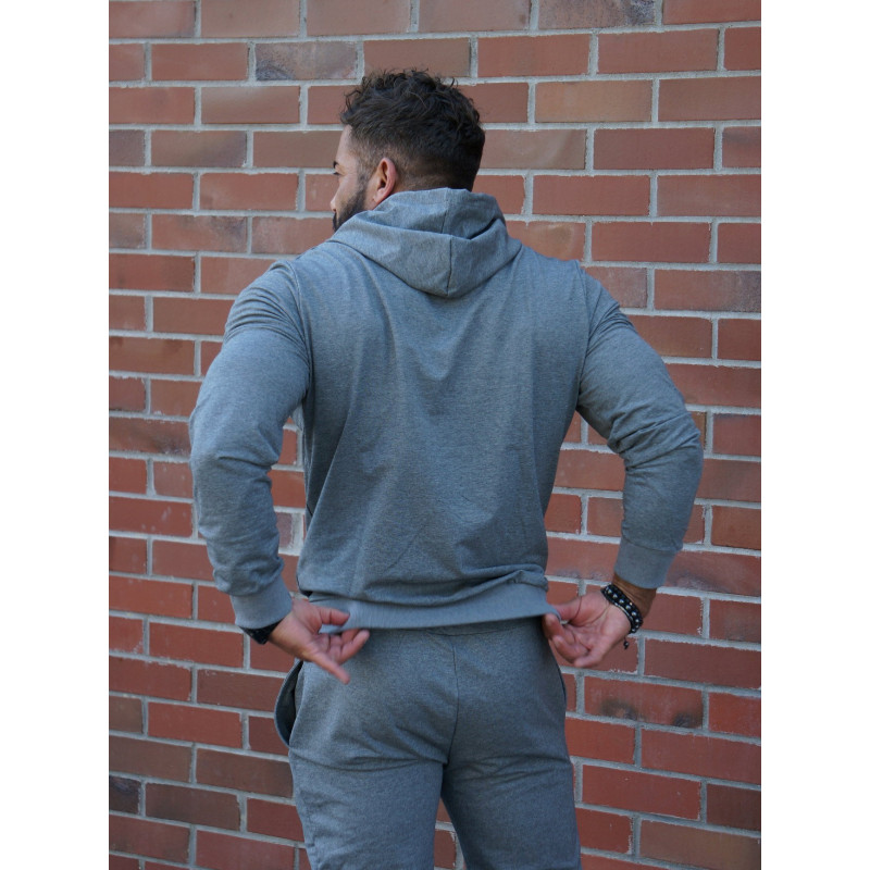 Bluza z kapturem K103 ciemnoszara MITARE PRO MAN