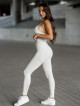 Legginsy damskie bezszwowe latte PUSH UP MAX K001 MITARE