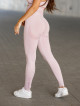 Legginsy damskie bezszwowe jasny fiolet PUSH UP MAX K001 MITARE