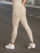 Legginsy damskie bezszwowe beżowe PUSH UP MAX K001 MITARE