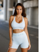 Spodenki bezszwowe PUSH UP SUNNY K115 sea blue MITARE