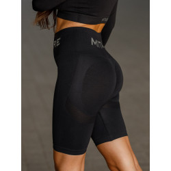 Spodenki bezszwowe PUSH UP MAX K077 czarne MITARE 2
