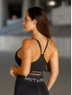 Biustonosz bezszwowy PUSH UP MAX K002 czarny MITARE