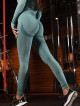 Legginsy damskie modelujące wyszczuplające zielone PUSH UP MAX ANGEL K001A MITARE