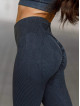 Legginsy damskie modelujące wyszczuplające grafitowe by Paula PUSH UP ANGEL K108A MITARE