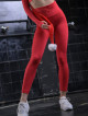 Legginsy damskie modelujące wyszczuplające czerwone PUSH UP MAX ANGEL K001A MITARE