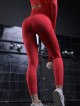 Legginsy damskie modelujące wyszczuplające czerwone PUSH UP MAX ANGEL K001A MITARE