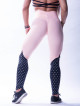 Legginsy damskie łososiowe WYSOKI STAN MODEL N638 NEBBIA