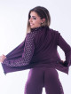 Bluza długi rękaw MODEL N654 BURGUND NEBBIA
