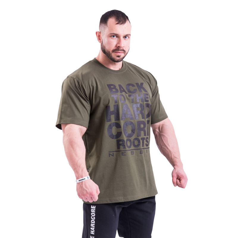Koszulka MODEL N391 KHAKI NEBBIA
