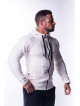 AW Bluza z kapturem MODEL N720 KREMOWY NEBBIA