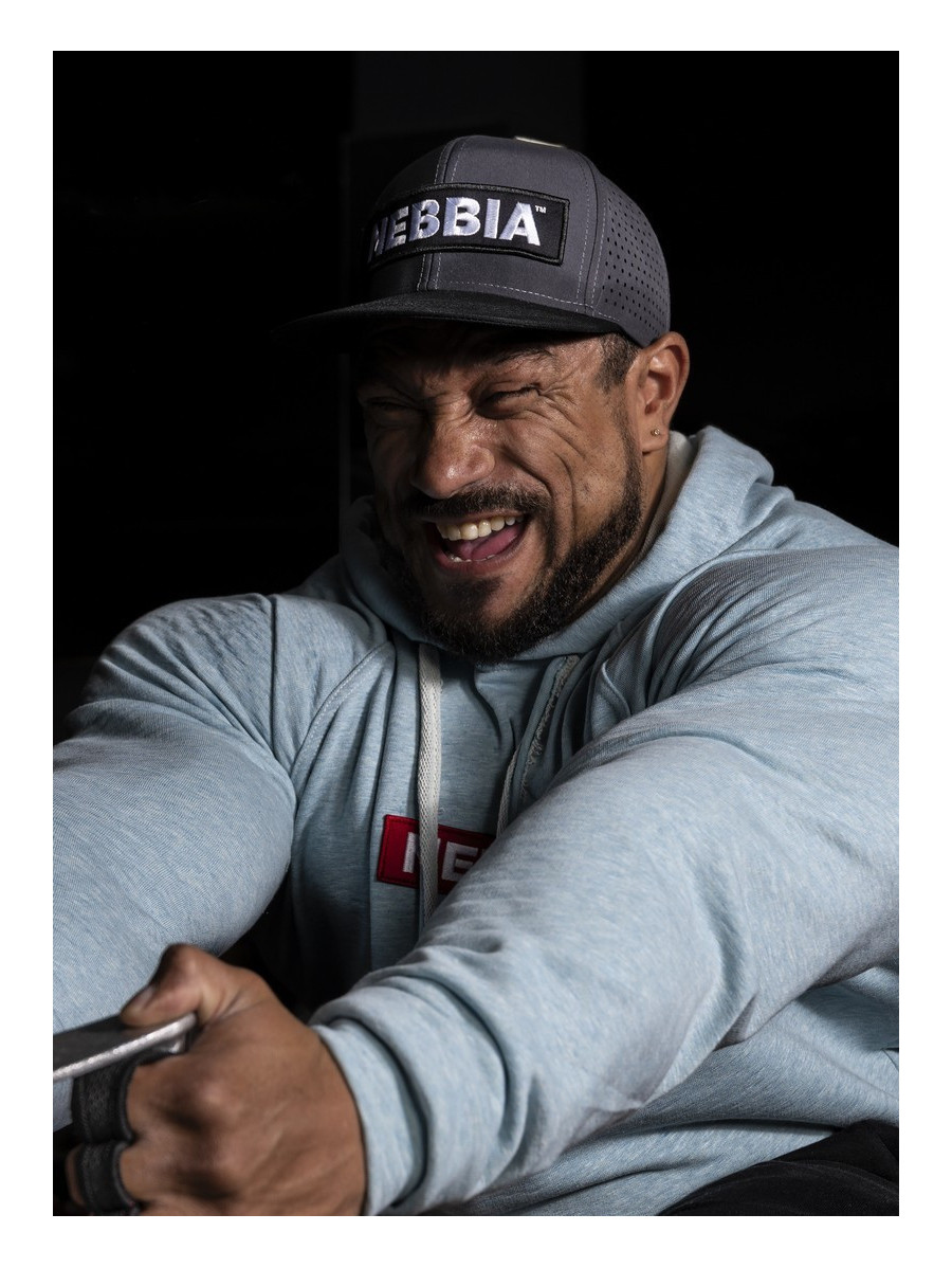 Czapka NEBBIA SNAP BACK N163 szara