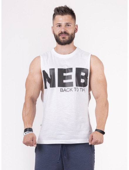 Tank top "Hardcore" N144 BIAŁA NEBBIA 2