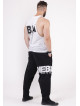 Tank top "Hardcore" N144 BIAŁA NEBBIA