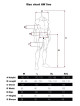 Szorty rowerowe ROAD HERO N161 czarne NEBBIA