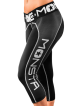 Legginsy damskie 3/4 DriFit Compression M191 Black/White MONSTA