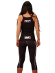 Legginsy damskie 3/4 DriFit Compression M191 Black/White MONSTA