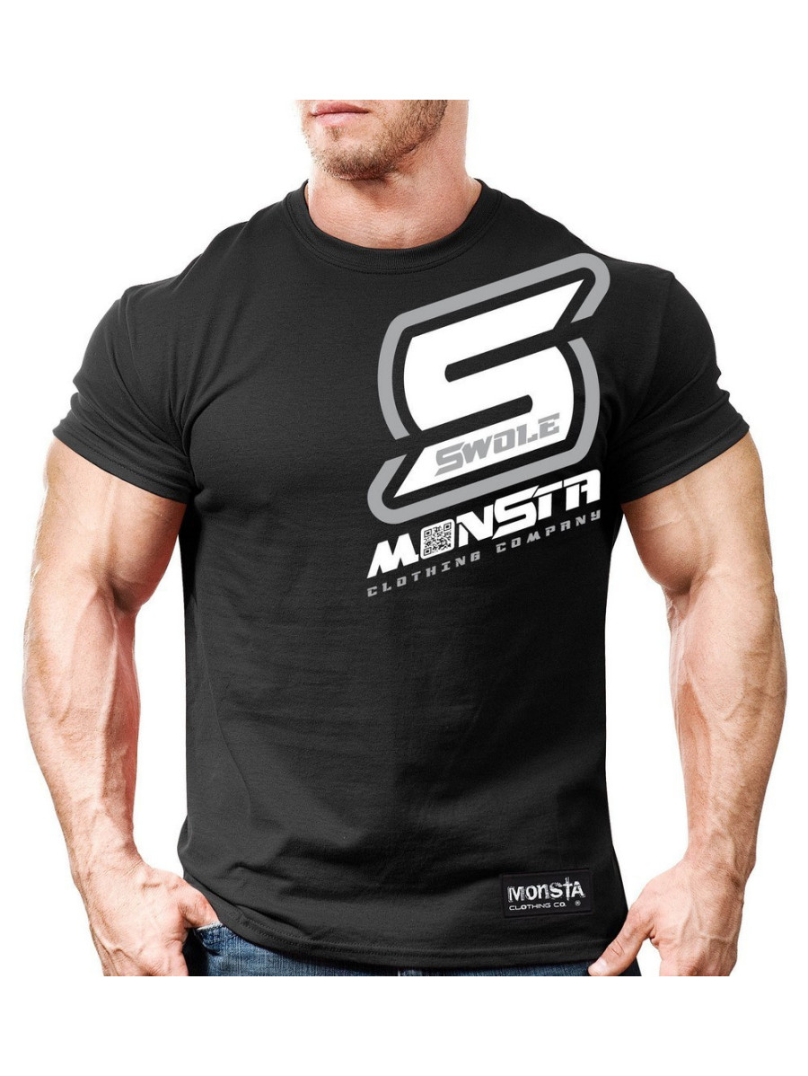 T-shirt SWOLE M081 Black MONSTA
