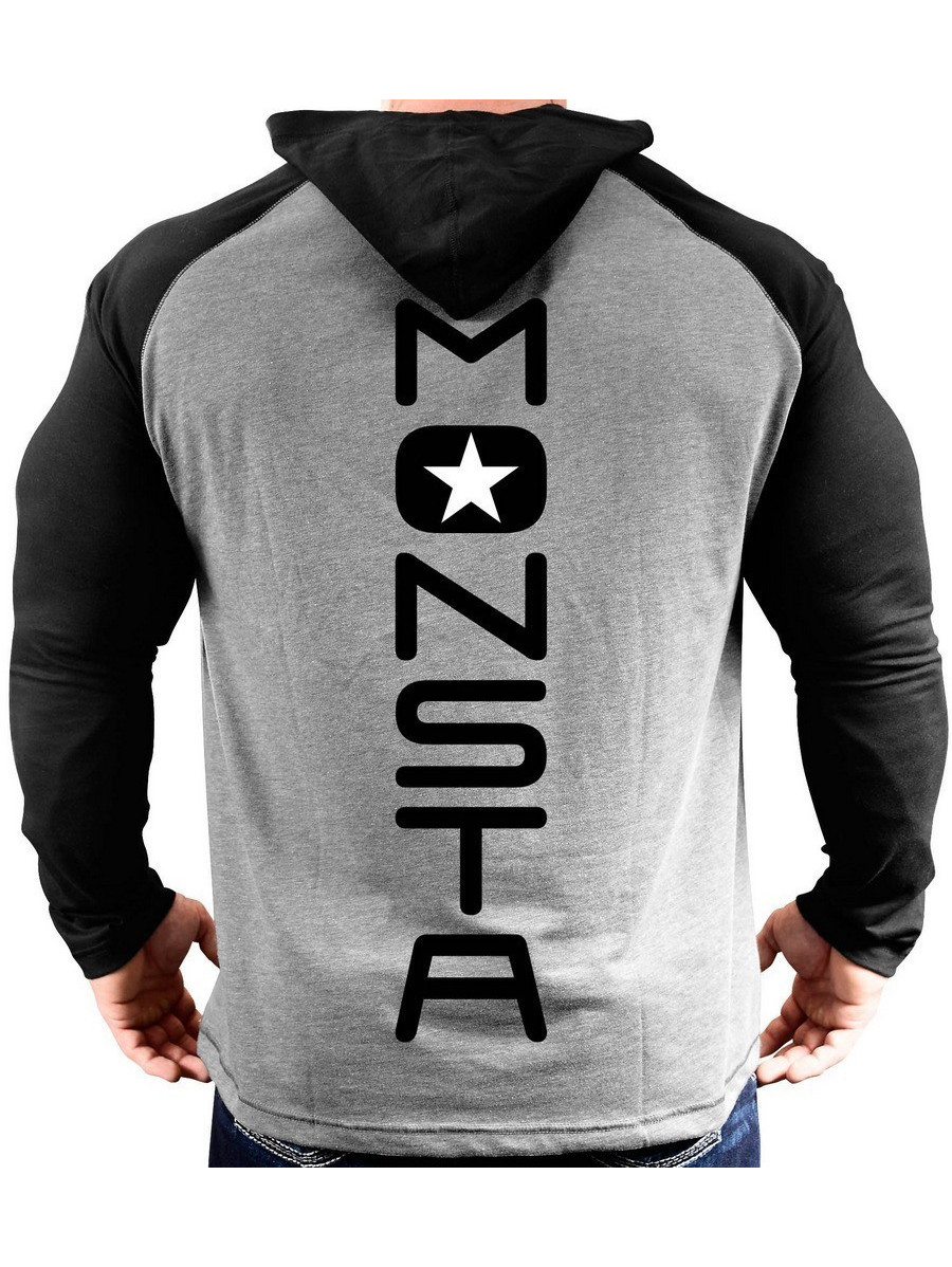 Koszulka MC-MONSTA M107 GREY MONSTA