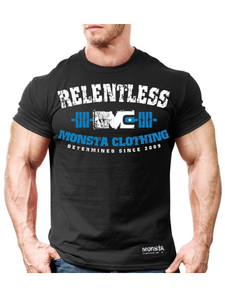 T-shirt RELENTLESS M138 Black MONSTA 2