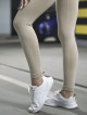Legginsy damskie modelujące wyszczuplające beżowe PUSH UP MAX ANGEL K001A MITARE