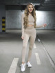 Legginsy damskie modelujące wyszczuplające beżowe PUSH UP MAX ANGEL K001A MITARE