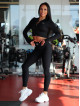 Crop top STREET COLLECTION K125 czarny MITARE
