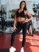 Biustonosz sportowy STREET COLLECTION K122 czarny MITARE