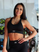 Biustonosz sportowy STREET COLLECTION K122 czarny MITARE