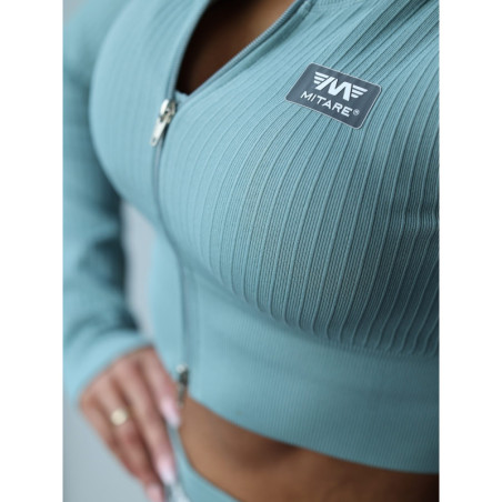 Crop top STREET COLLECTION K125 jasny morski MITARE