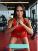 Biustonosz sportowy HOT K120 czerwony MITARE