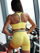 Spodenki SLIM PUSH UP K116 żółte MITARE