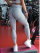 Legginsy damskie szare SLIM PUSH UP K078 MITARE