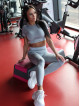 Koszulka SLIM PUSH UP K117 szara MITARE