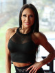 Top MESH K128 czarny MITARE