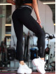 Legginsy damskie modelujące wyszczuplające czarne SLIM PUSH UP ANGEL K078A MITARE