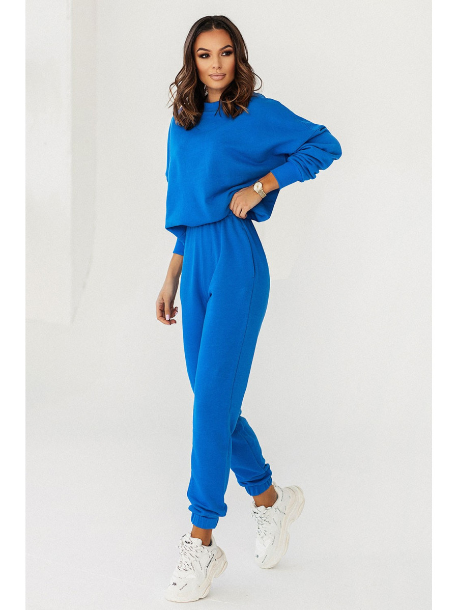 Niebieska bluza oversize morelli